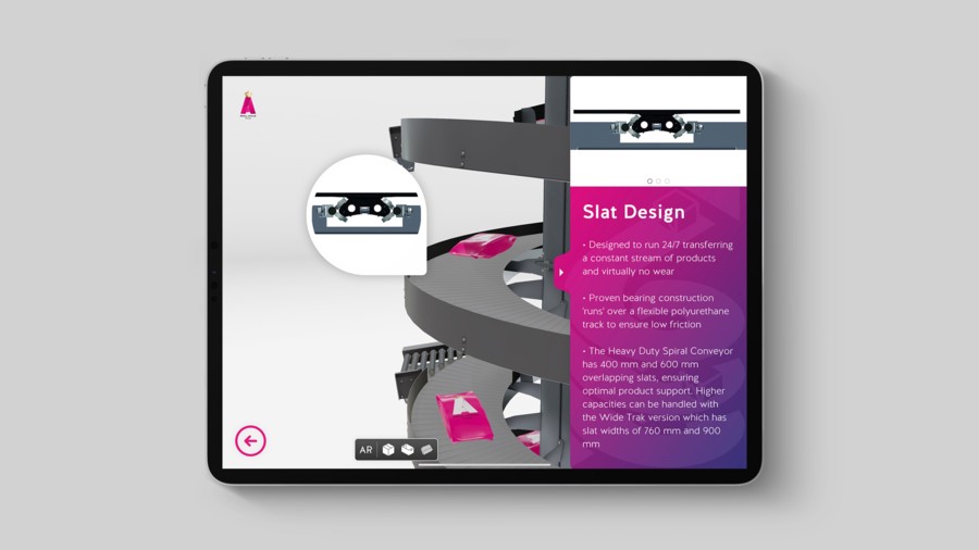Apollo BV - Spiral Conveyor App
